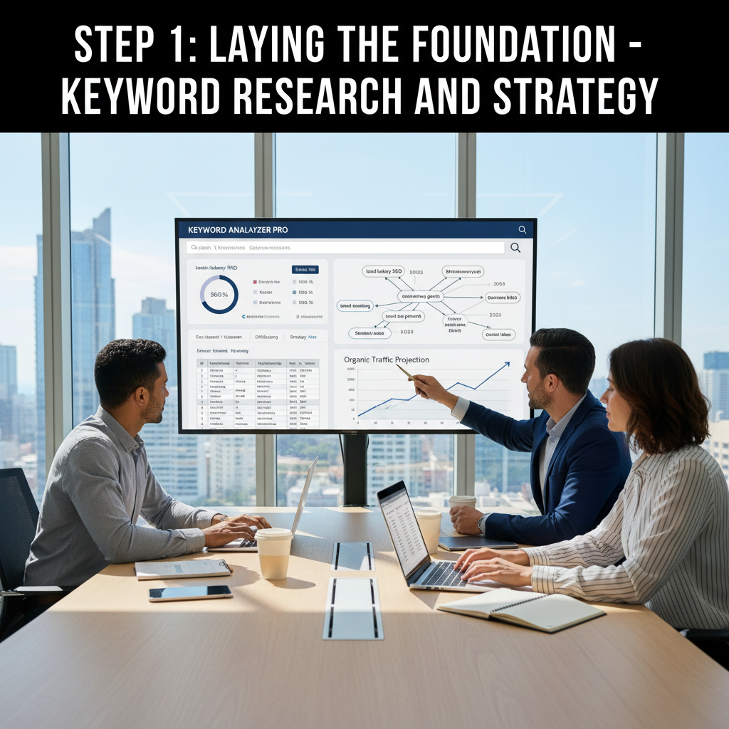 A user reviewing and refining an AI-generated article on a laptop to ensure quality and brand voice. — seo content automation for small business