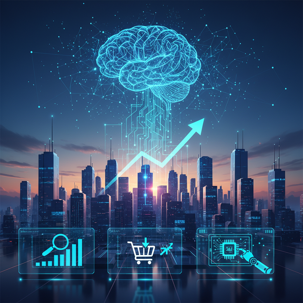 A stylized graphic showing a padlock icon over abstract data points, emphasizing data security and privacy.