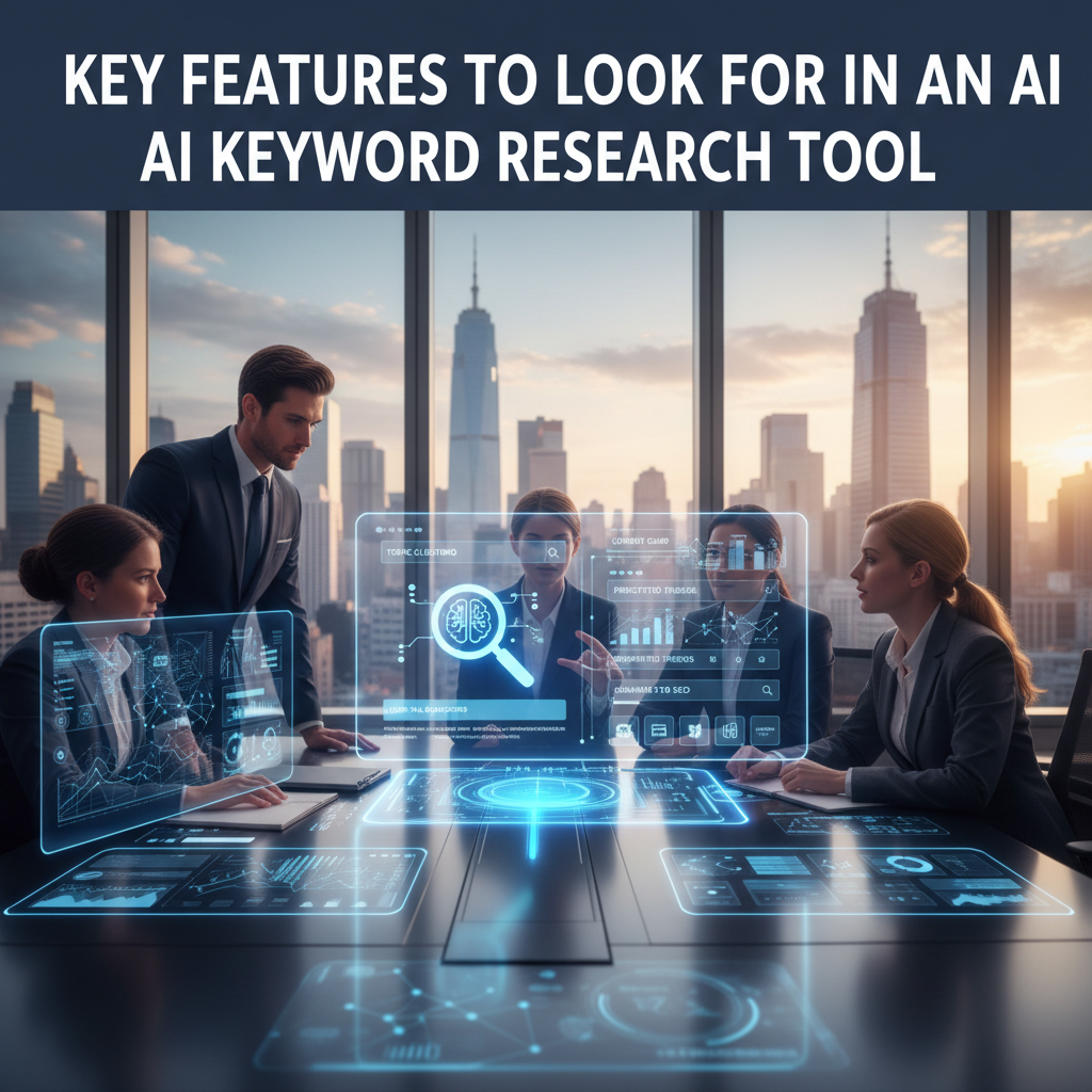 Dashboard of Rank My Website showing keyword cluster analysis and content generation features. — ai keyword research tool