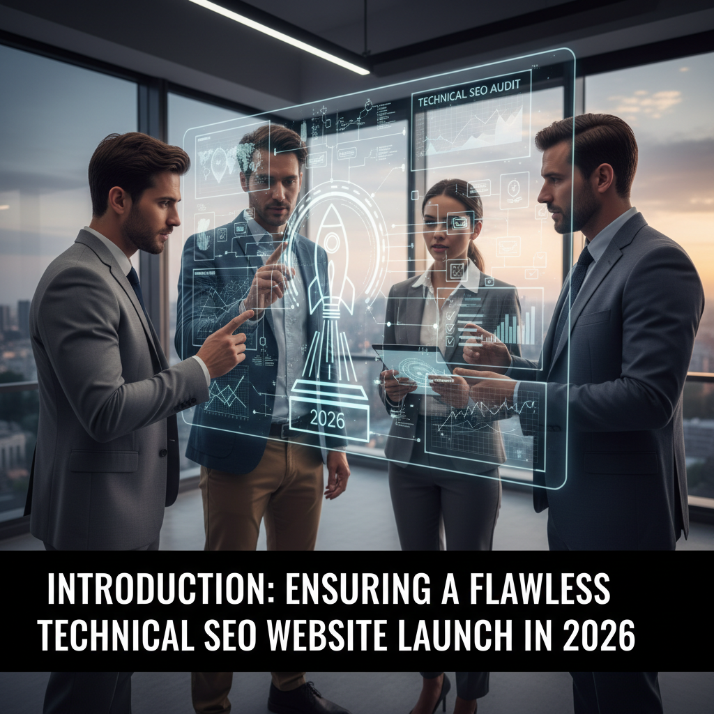 A flowchart showing a logical website architecture with clear parent and child pages. — technical SEO checklist website launch