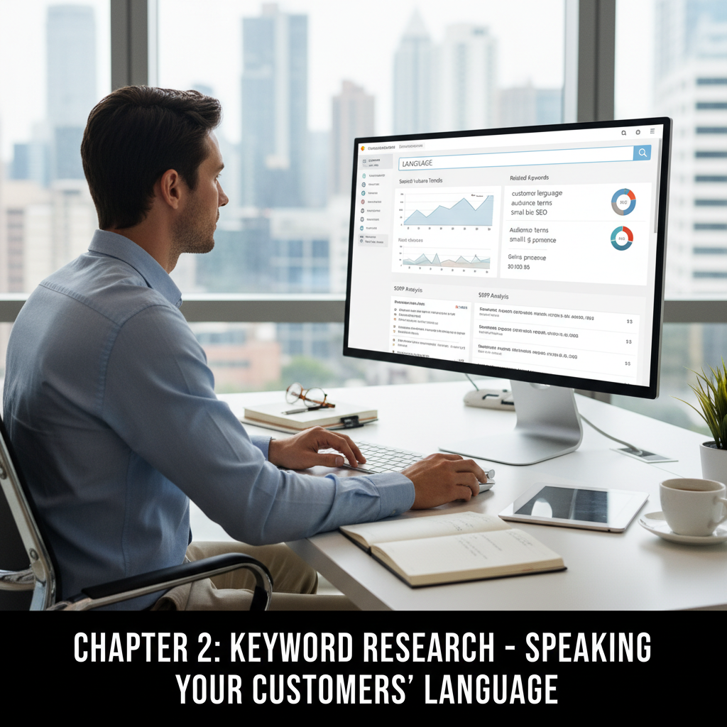 A diagram showing the ideal placement of keywords on a webpage, including the title, H1 heading, first paragraph, and image alt text. — SEO for small business website