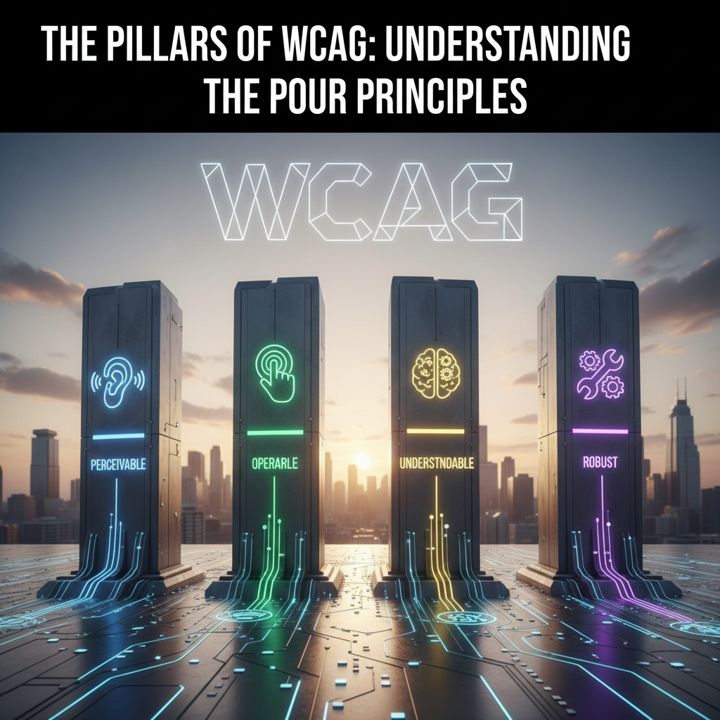 A diagram showing three ascending bars labeled A, AA, and AAA, representing WCAG conformance levels. — web accessibility standards WCAG
