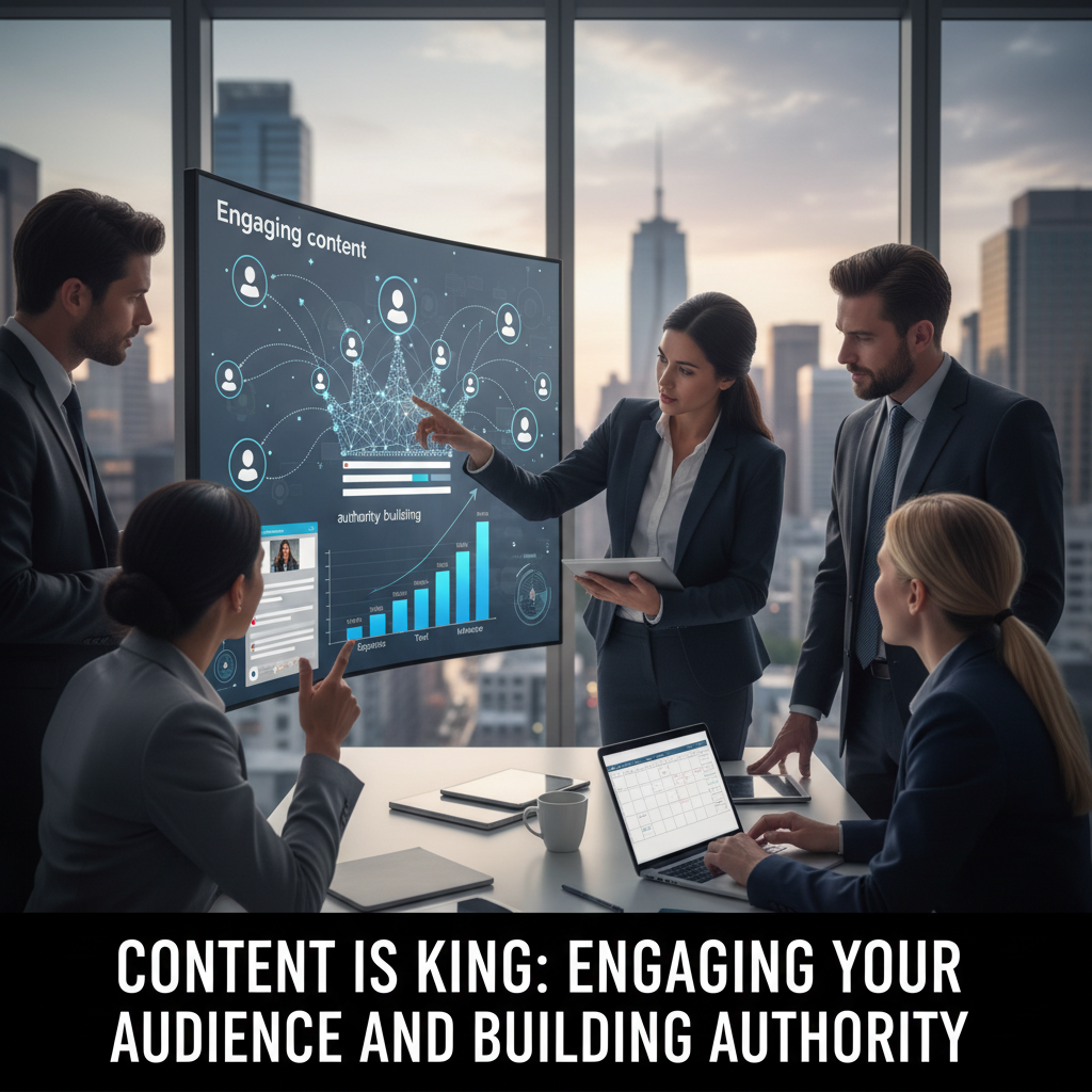 A marketing professional analyzing social media engagement metrics on an office dashboard. — digital marketing strategy for small business growth