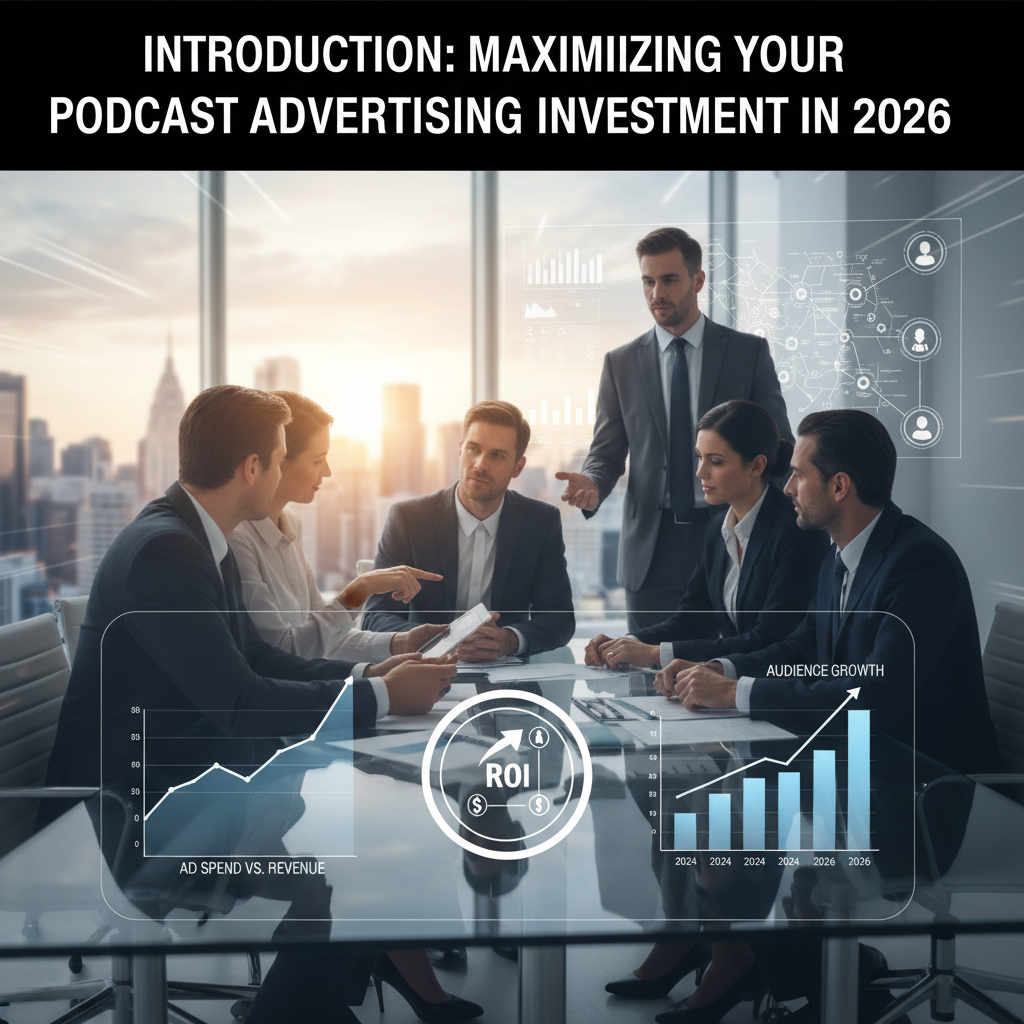 A dashboard showing various podcast advertising KPIs like downloads, website visits, and CPA. — podcast advertising ROI tracking