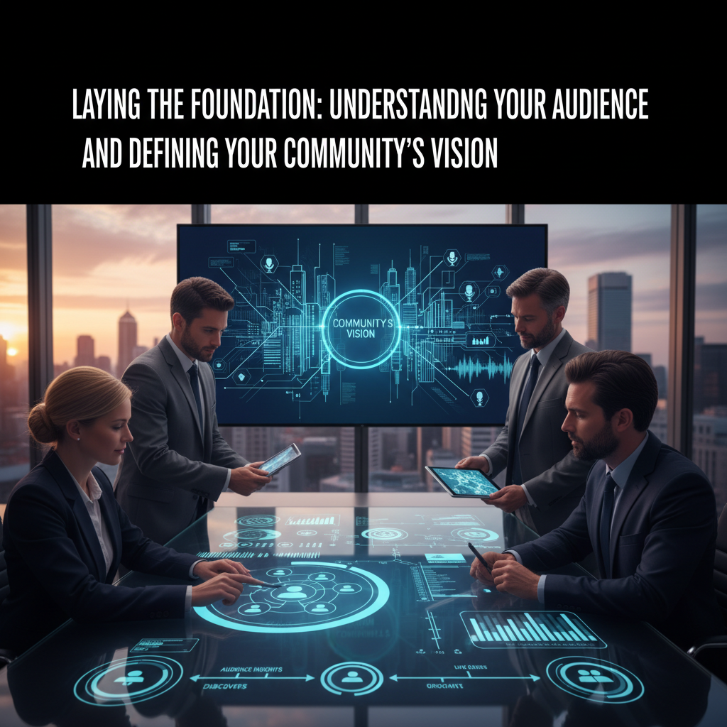 A flowchart showing how to choose a podcast community platform based on audience type and content style. — podcast community building strategies