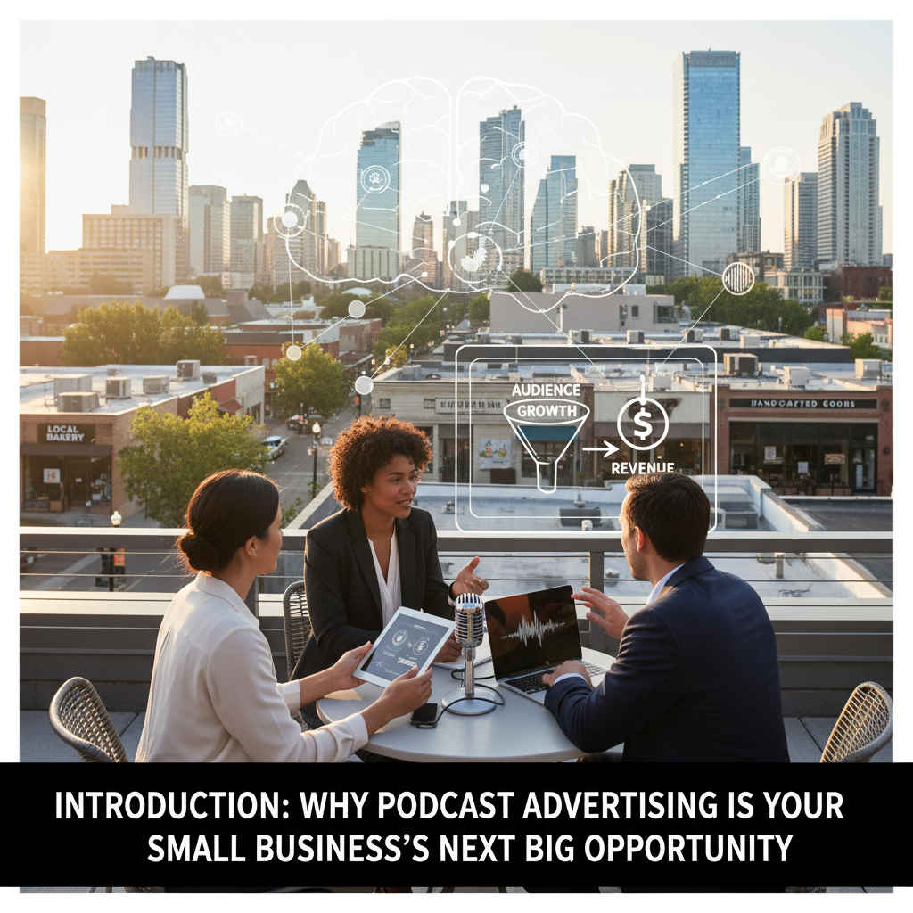 A comparison graphic showing the key features of host-read, produced, and native podcast ads. — podcast advertising for small businesses