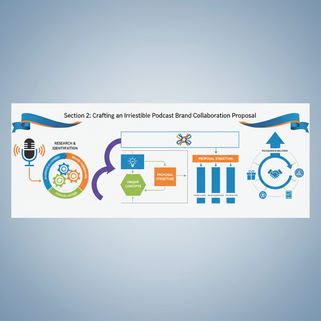 A podcaster analyzing their listener analytics dashboard and engagement metrics on a laptop. — podcast brand collaborations