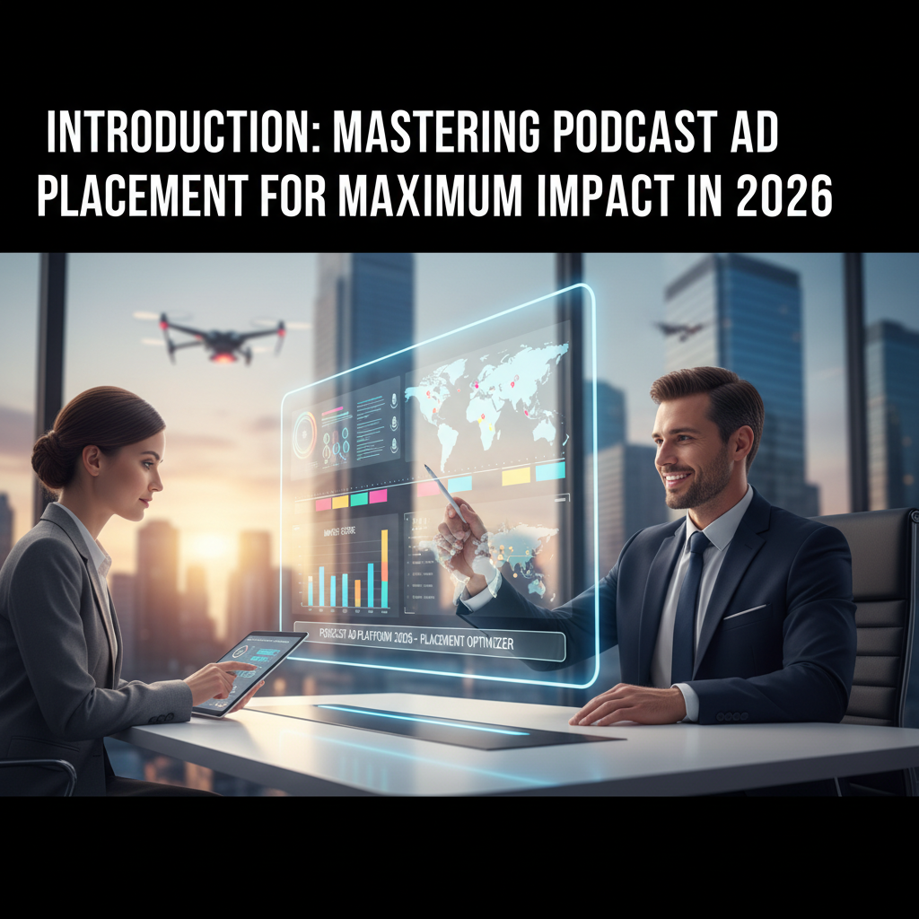 Sound wave graph showing a short ad segment at the very beginning of a podcast timeline — podcast ad placement best practices