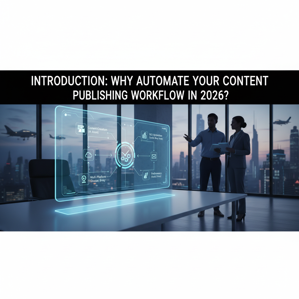 A flowchart visualizing the steps of a content automation workflow, from strategy to publication. — how to automate content publishing