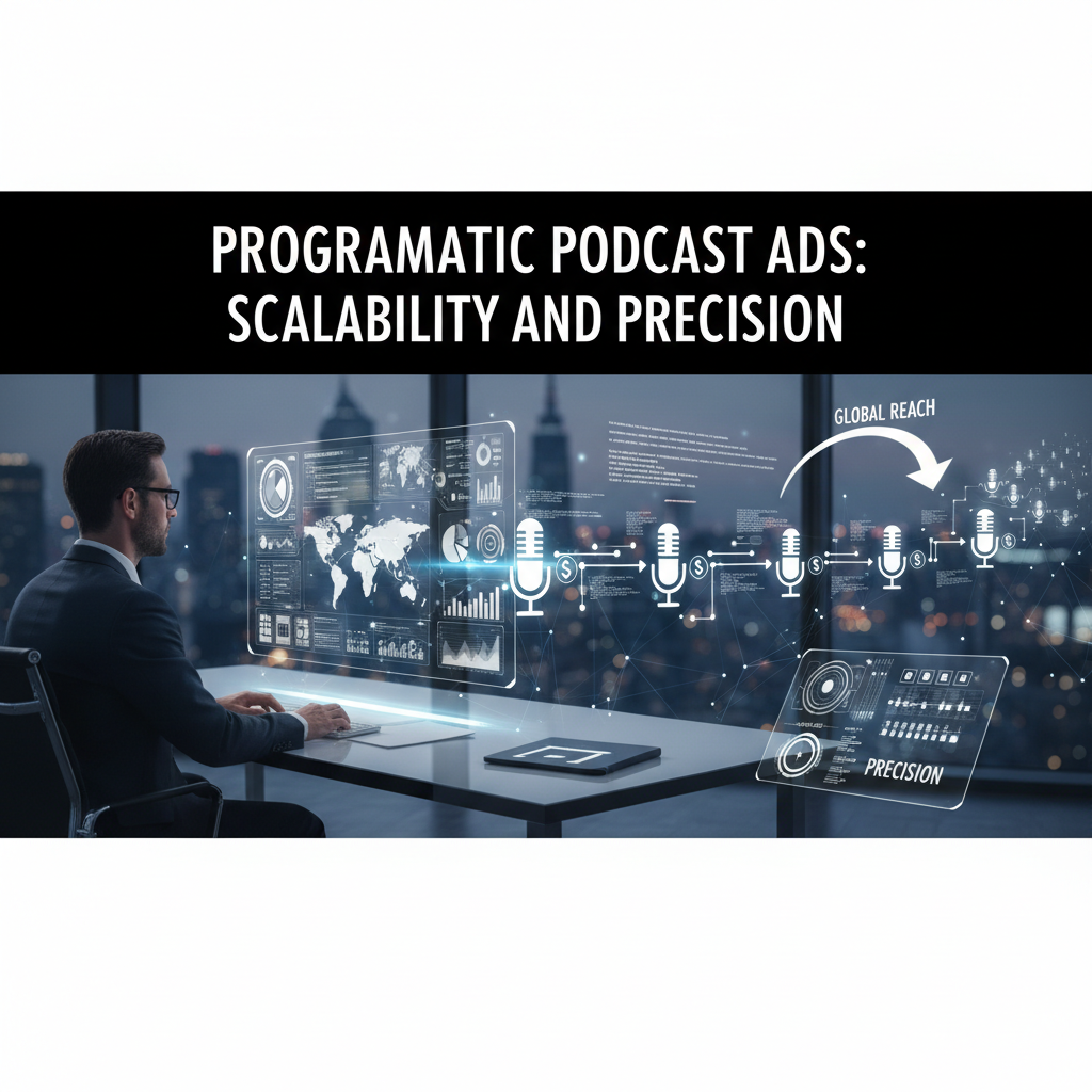 A podcast host organically discussing a sponsored product during a recording session. — podcast ad types explained