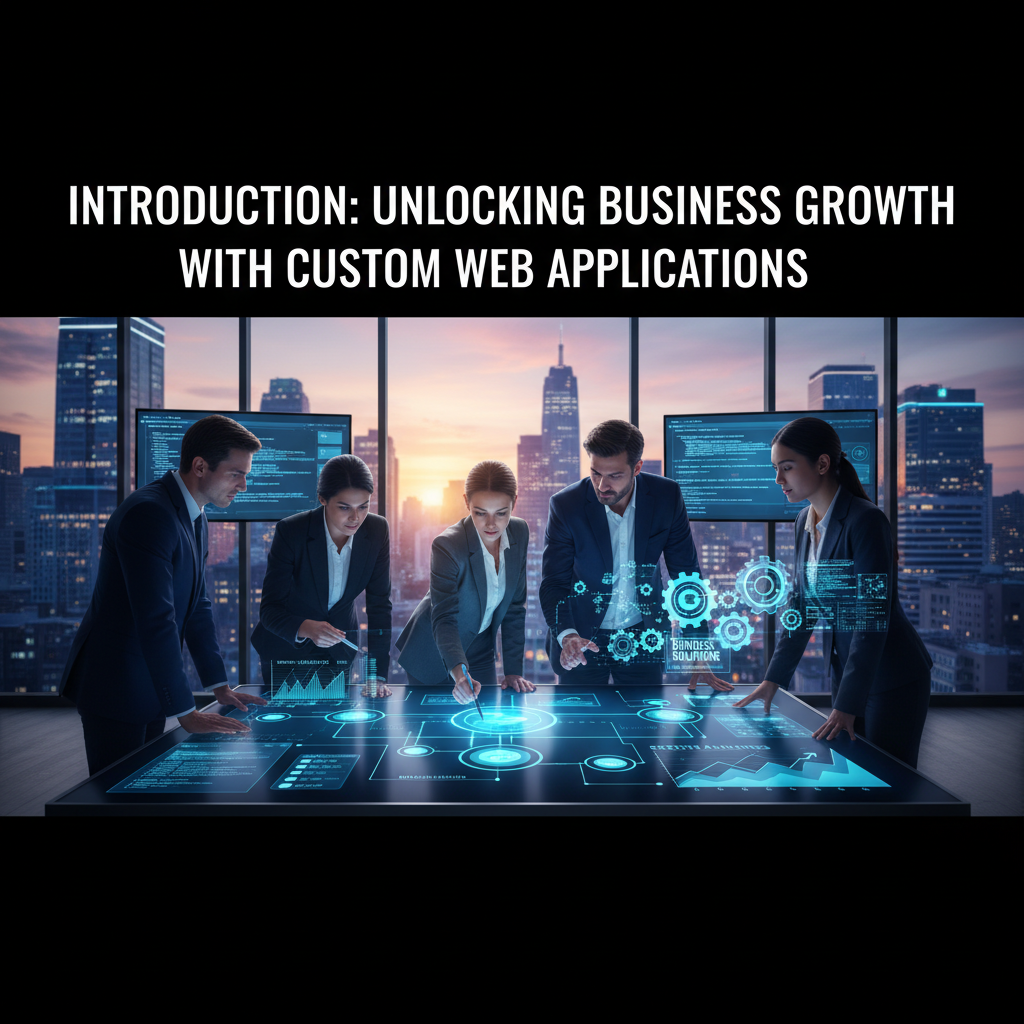 A team of developers and strategists collaborating on a project roadmap during the discovery phase. — custom web application development process