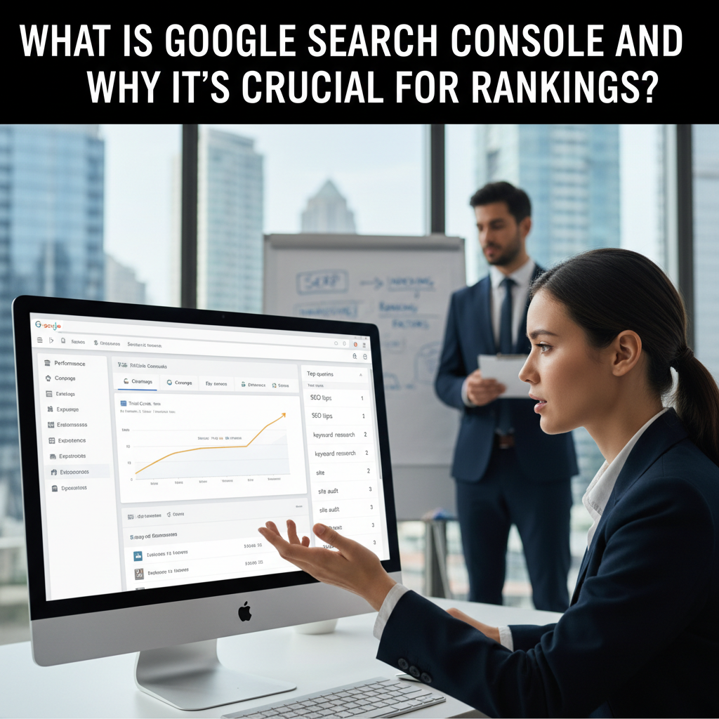 Screenshot of the Google Search Console Performance report filtered to show keywords ranking between position 8 and 20, sorted by impressions. — how to improve google search console rankings