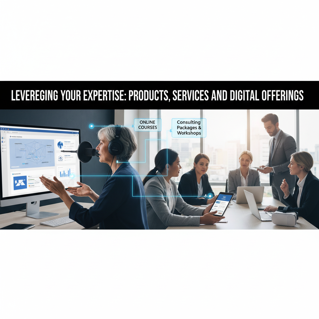 A podcaster gesturing towards a microphone while discussing a product, illustrating affiliate marketing in action. — podcast monetization beyond advertising