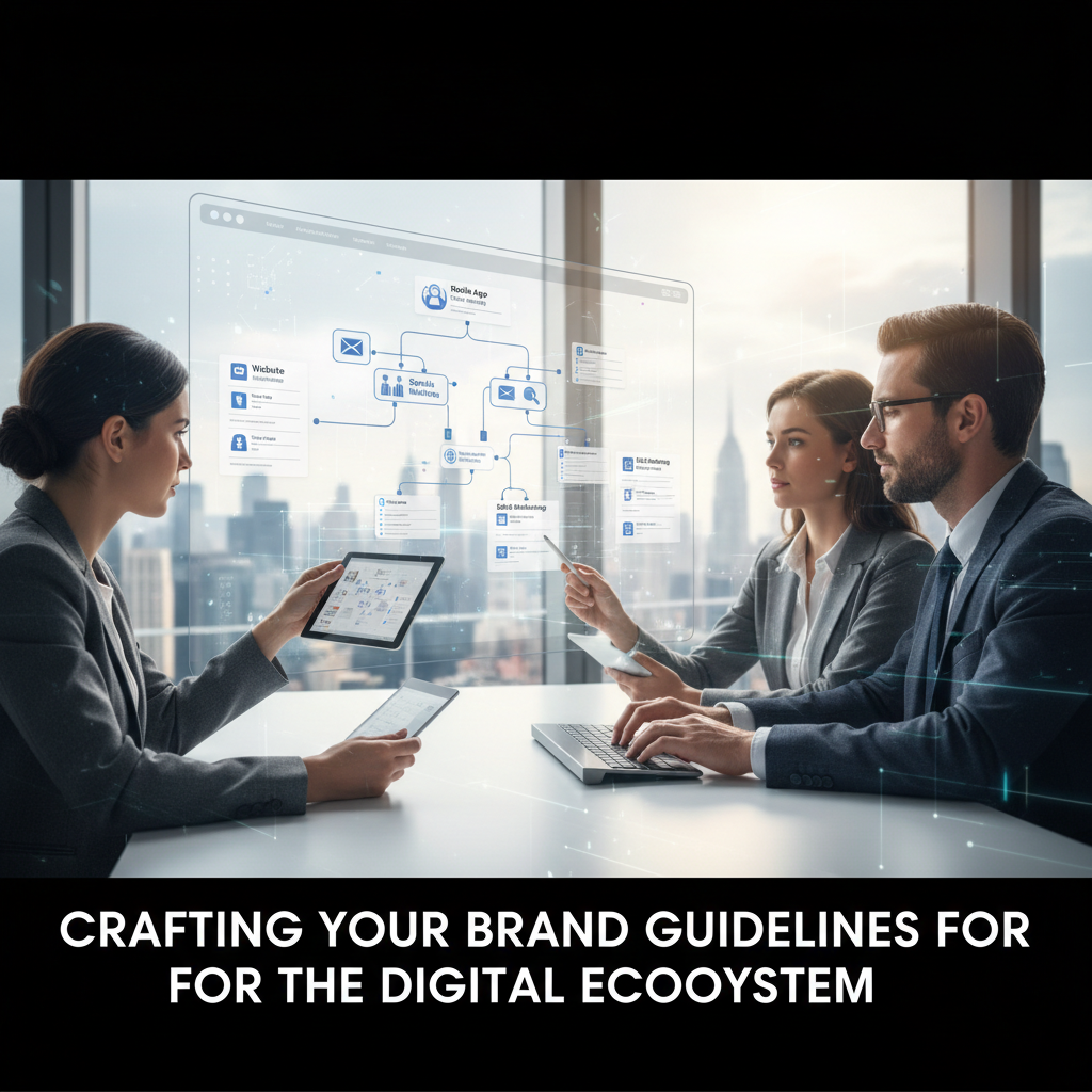 A collage showing a brand's consistent look and feel across their website, Instagram profile, and Facebook page. — brand consistency across digital channels