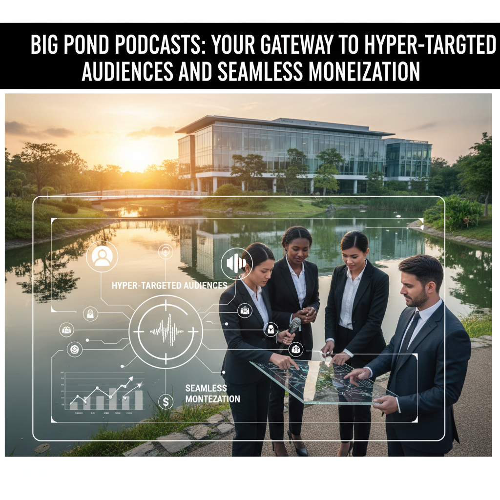 Diagram comparing different types of podcast advertising platforms, from large networks to direct solutions — niche podcast advertising platforms