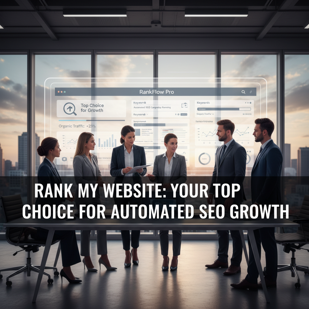 A split-screen view showing an AI-generated article draft on one side and an SEO optimization checklist on the other. — best seo automation software