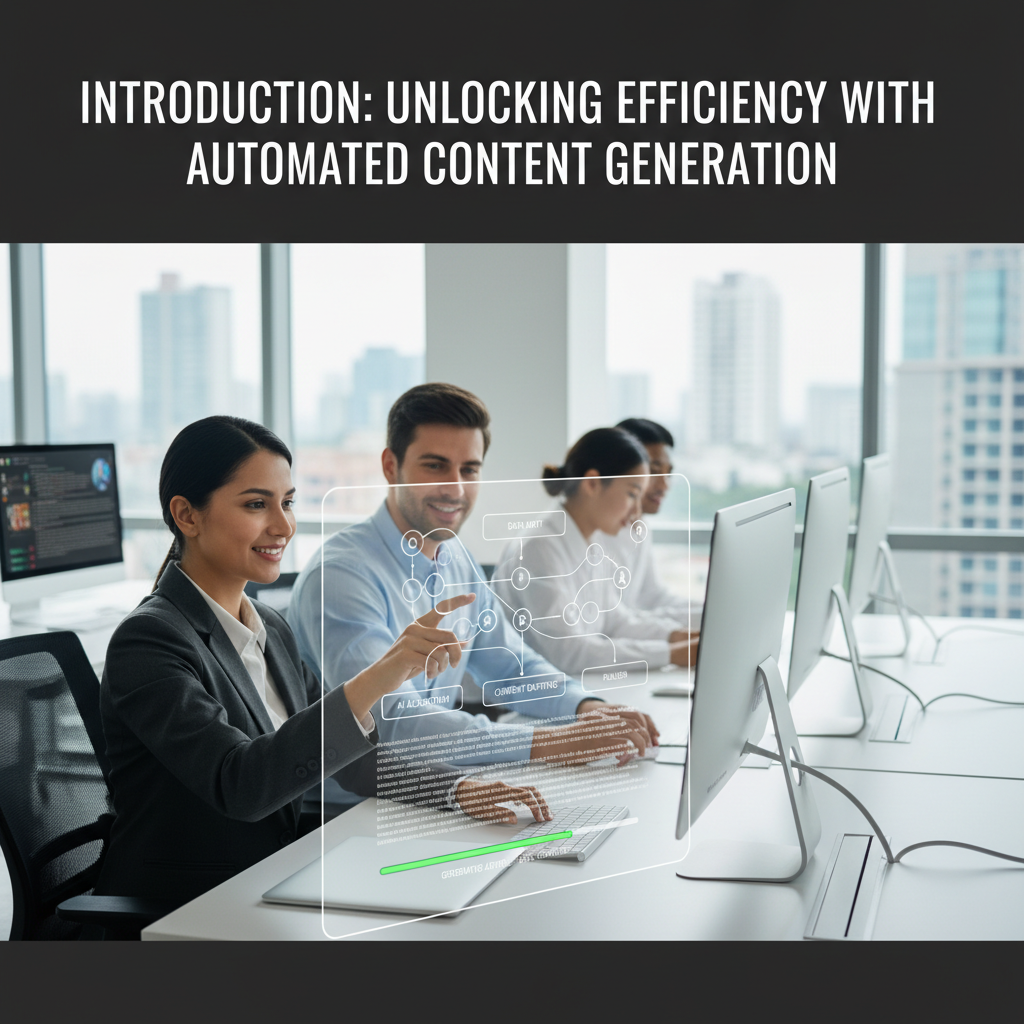 Graph showing the exponential increase in content production volume when using automation compared to manual creation. — benefits of automated content generation