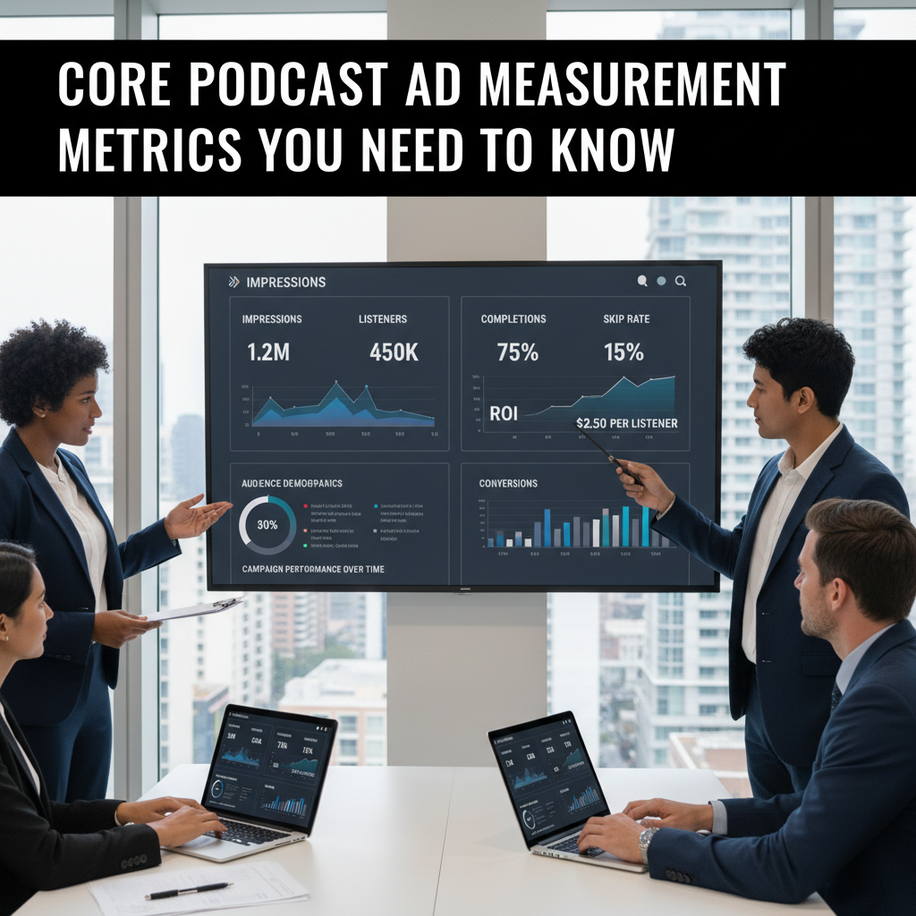 A smartphone screen showing a checkout page with a promo code field highlighted. — podcast ad measurement metrics