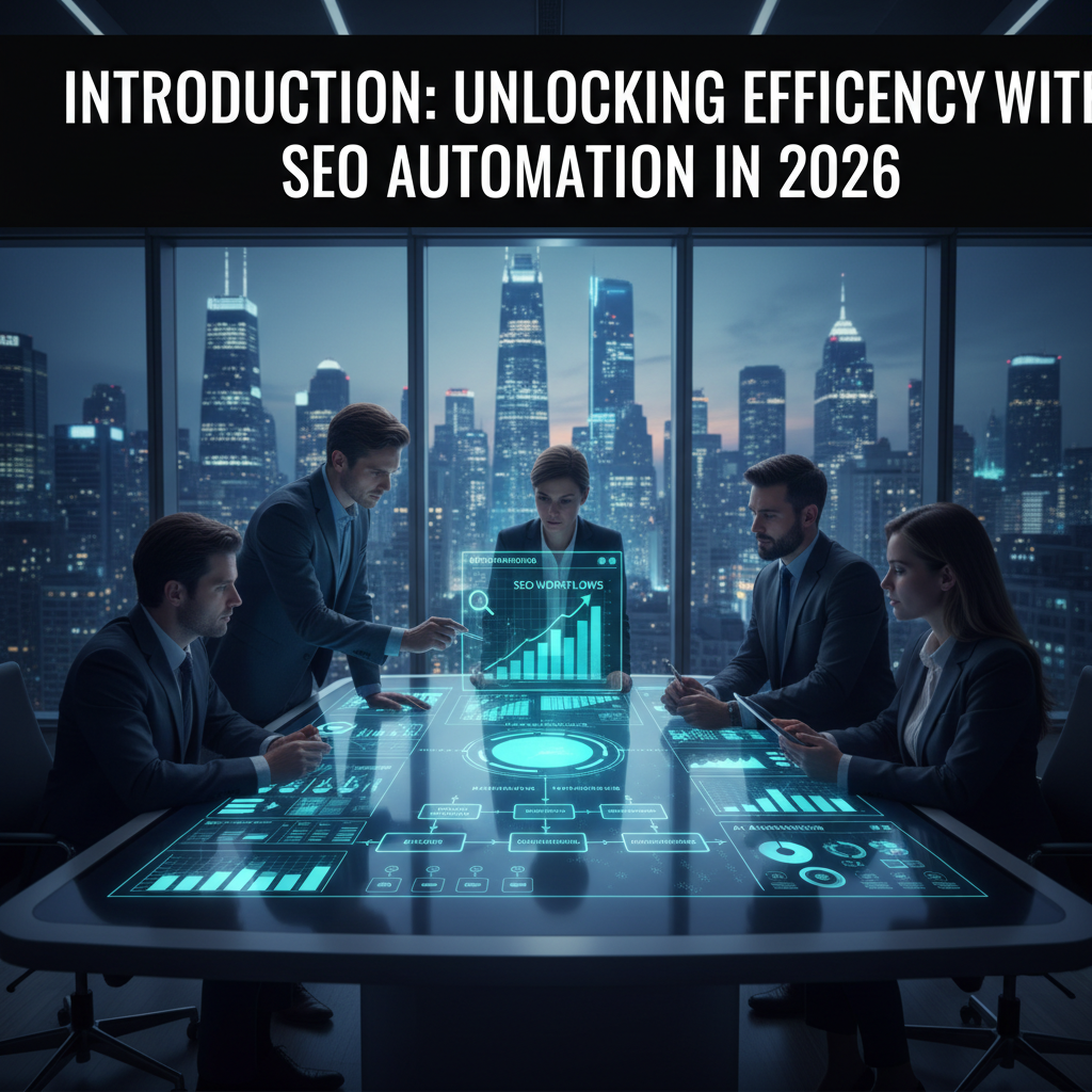A diagram showing a simple SEO tool on one side with manual inputs, and an SEO automation platform on the other with automated outputs. — what is seo automation