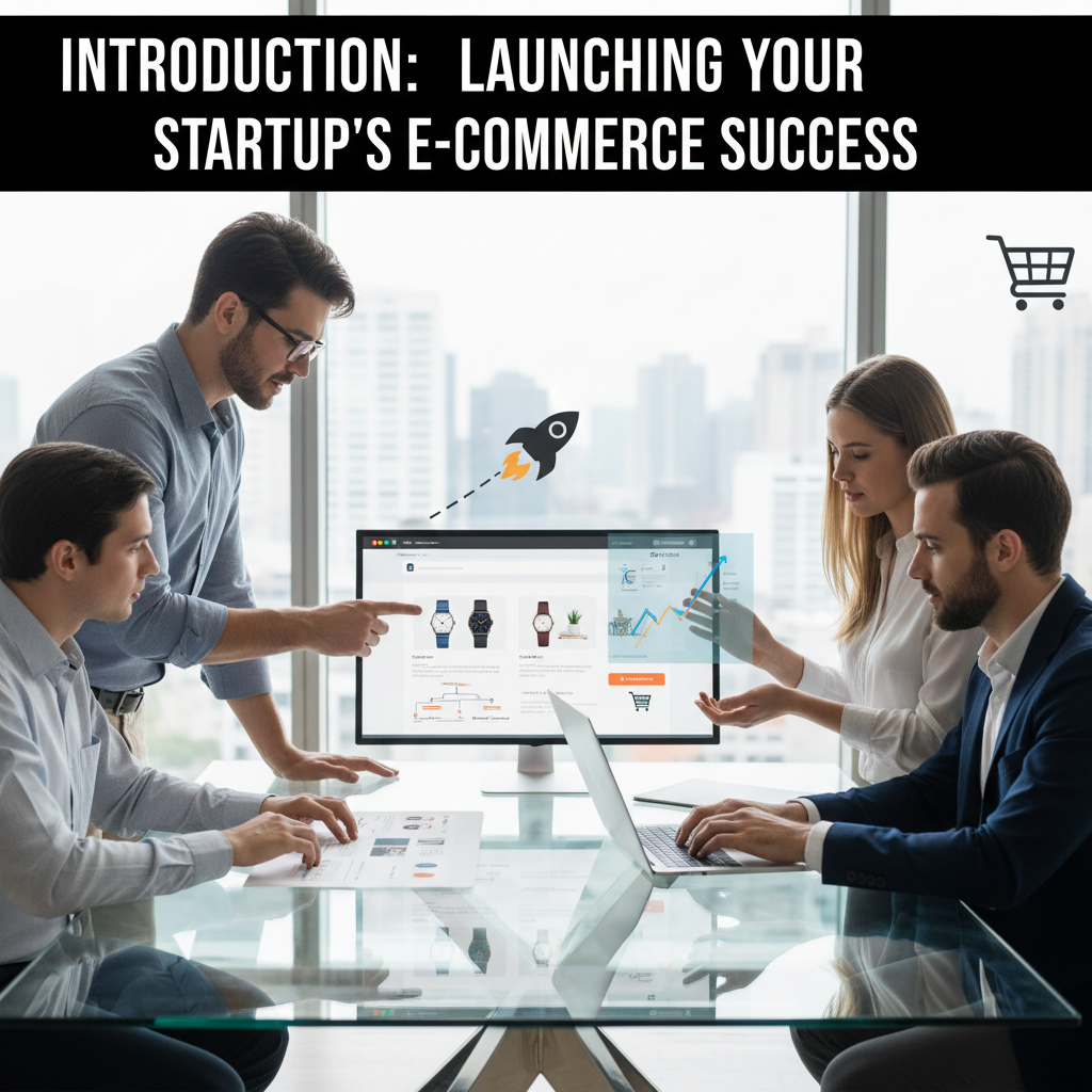 A flowchart showing the process of defining an e-commerce strategy, from niche identification to competitive analysis. — ecommerce website development for startups