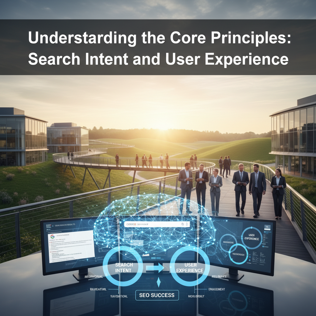A diagram illustrating the four pillars of E-E-A-T: Experience, Expertise, Authoritativeness, and Trustworthiness
