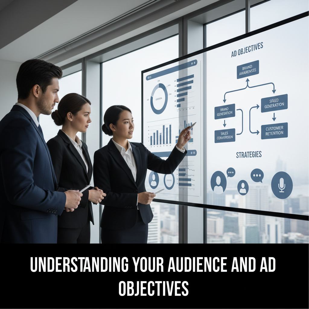 A sound wave graphic with a fishhook shape at the beginning, symbolizing a catchy ad opening — effective podcast ad copy examples